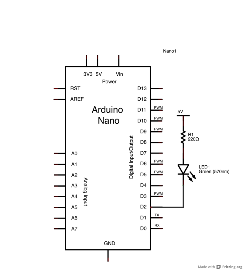 Arduino nano схема электрическая принципиальная